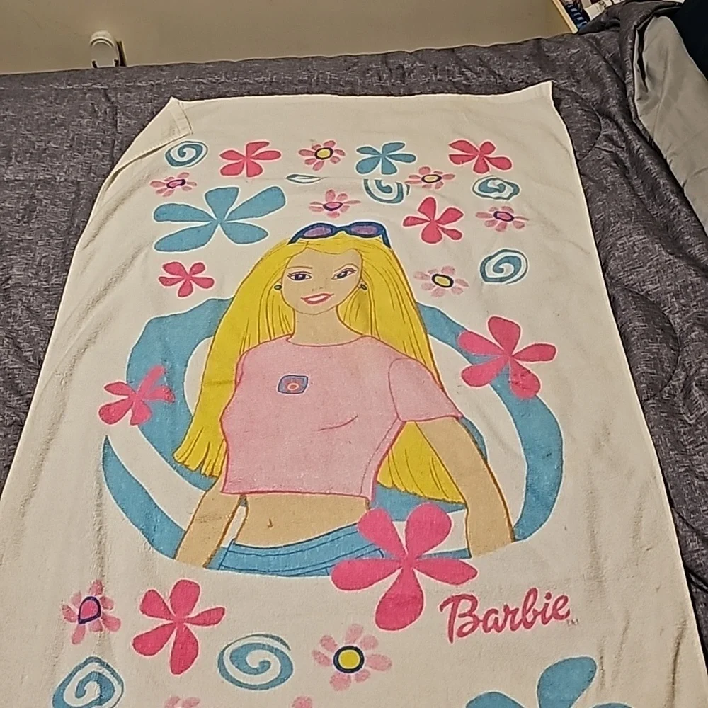 Mattel Vintage Barbie Beach Towel